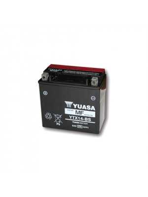 [291-214] Batteri YTX 14-BS underhållsfri (AGM) inkl. syrapack
