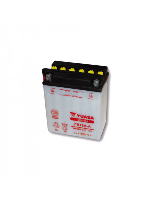 [291-070] Battery YB 12A-A without acid pack