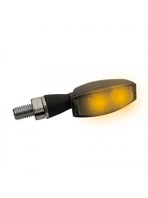[204-300] HIGHSIDER LED-blinkers BLAZE, svart, rökfärgat