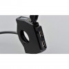 [240-063] SLIM TYPE 2-way USB socket for handlebar mounting
