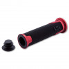 [138EG125RT] ERGONIA handlebar grip rubber, 7/8 inch (22,2 mm), 125 mm, dark red