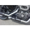[110HD27SW] Fotreglage Harley Davidson 17-, svart