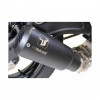 [064-656B] IXRACE MK2 rostfritt helsystem ljuddämpare, svart, Honda CB 650 F/CBR 650 F, 14-