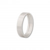 [138GR01SI] Aluminium handlebar grip ring, silver for CNC-grip