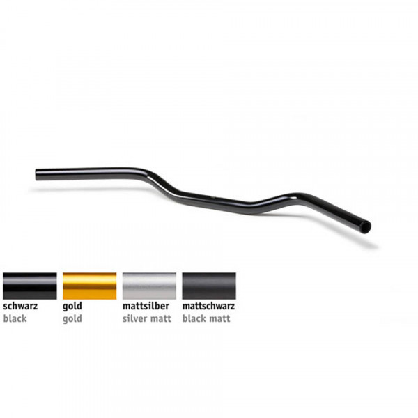 [162AS01.1GO] CLUBMAN® AS1.1 aluminum handlebars, 1 inch, gold
